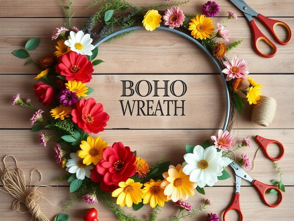 Wianek boho DIY krok po kroku: materiały, techniki i pomysły na codzienną ozdobę