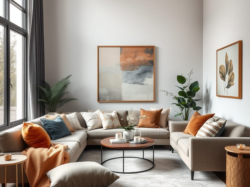 Jak łączyć materiały w dekoracjach, by stworzyć harmonijną i stylową aranżację wnętrza